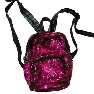 Sequin mini backpack‎